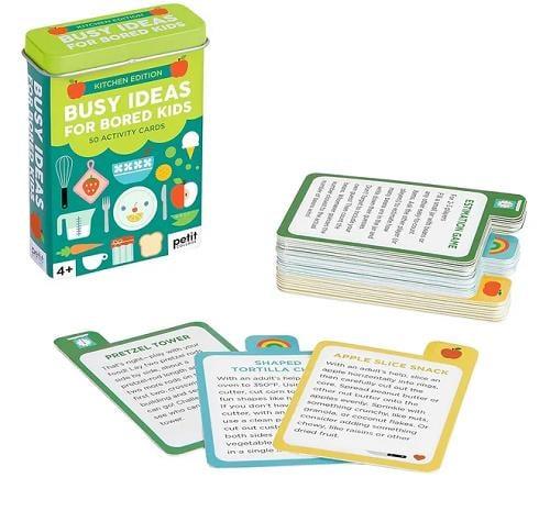 Busy Ideas For Bored Kids: 50 Activity Cards (Kitchen Edition)