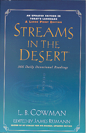 Streams in the Desert (Large Print)