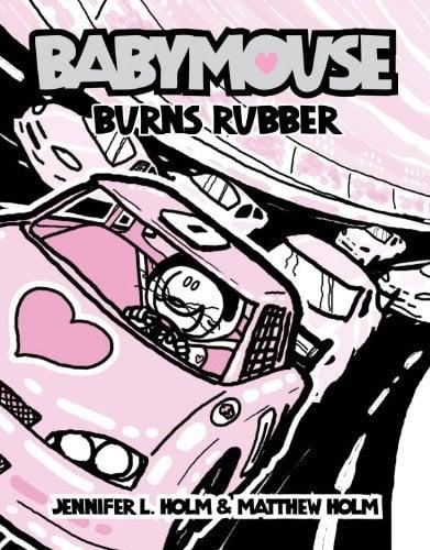 Burns Rubber (Babymouse, Volume 12)