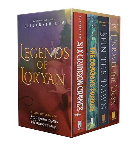 Legends of Lor'yan 4-Book Boxed Set (Six Crimson Cranes/The Dragon's Promise/Spin the Dawn/Unravel the Dusk)