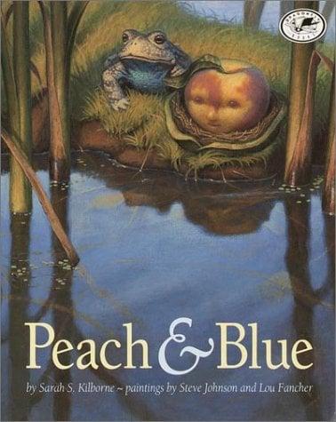 Peach & Blue