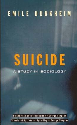 Suicide: A Study in Sociology