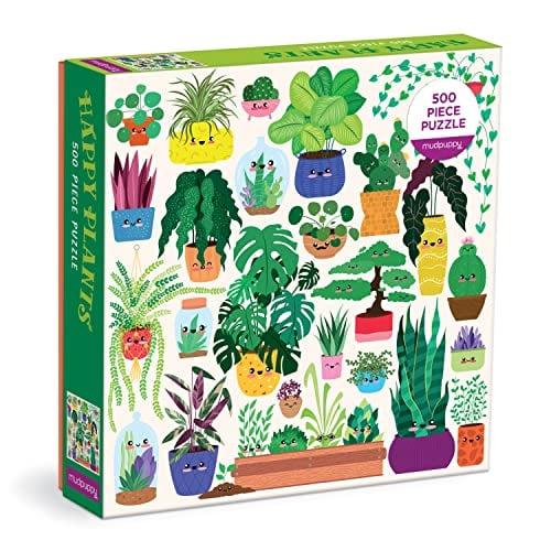 Happy Plants 500 Piece Jigsaw Puzzle