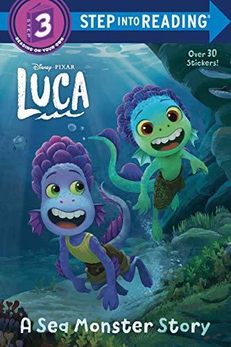 A Sea Monster Story (Disney/Pixar Luca, Step Into Reading, Step 3)