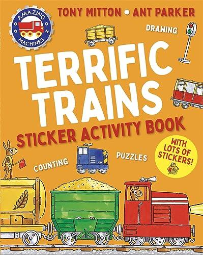 Terrific Trains: Sticker Activity Book (Amazing Machines)