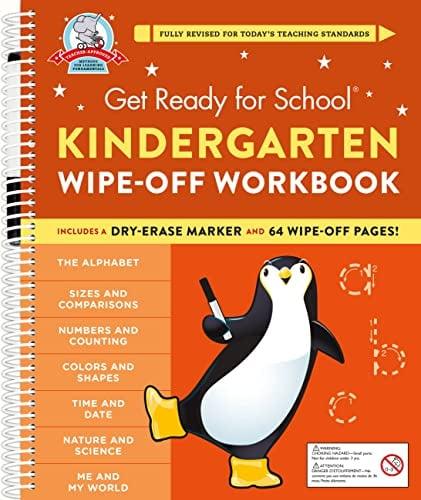 Get Ready for School: Kindergarten Wipe-Off Workbook (Fully Revised)