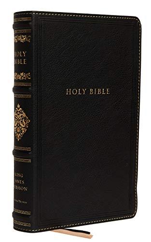 KJV, Personal Size Bible (Sovereign Collection, 9896BK - Black Genuine Leather)