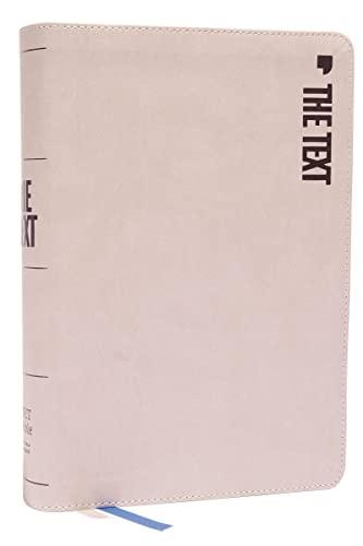 NET, The TEXT Bible (4683TA - Stone, Leathersoft)