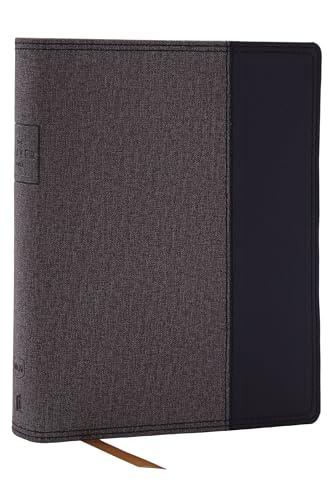 NKJV The Prayer Bible (3763BK, Black/Gray Leathersoft)