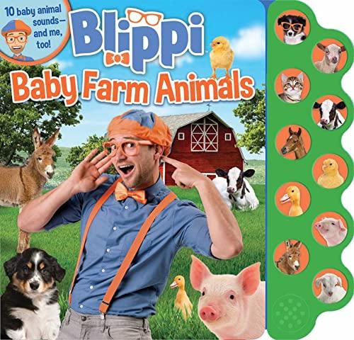 Baby Farm Animals (Blippi, 10-Button Sound Books)