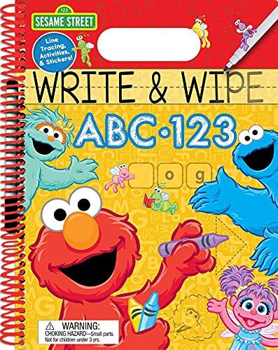 Write & Wipe ABC-123 (Sesame Street)