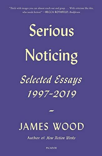 Serious Noticing: Selected Essays, 1997-2019
