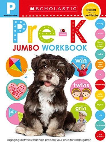 Pre-K Jumbo Workbook (Scholastic Early Learners)