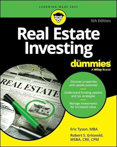 Real Estate Investing For Dummies (For Dummies, 5th Edition)