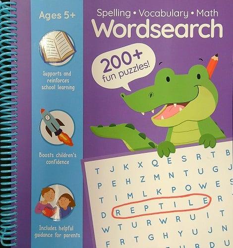 Wordsearch: Spelling, Vocabulary, Math