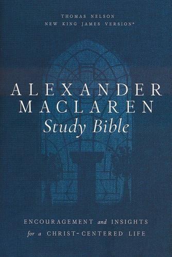 NKJV, Alexander Maclaren Study Bible (8783BRN - Brown Leathersoft)