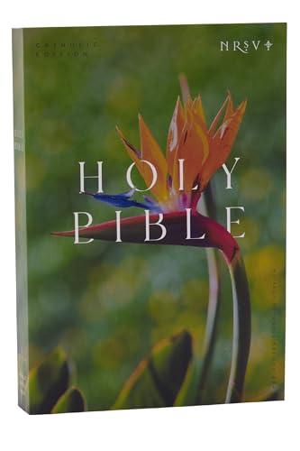 NRSV Catholic Edition Holy Bible (#9760SA - Paperback, Bird of Paradise)