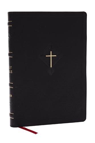 RSV2CE, Thinline Large Print Catholic Bible (#8963BK - Black Leathersoft)