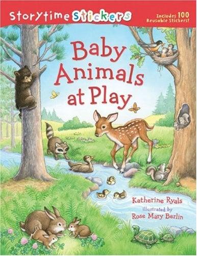 Baby Animals At Play (Storytime Stickers)