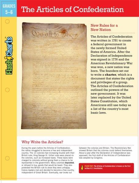The Articles of Confederation (FlashCharts, Grades 5-6)