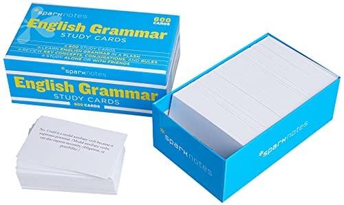 English Grammar Study Cards (SparkNotes)