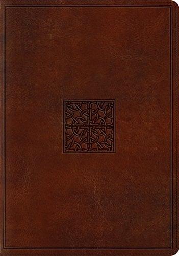 ESV Study Bible (TruTone, Walnut, Celtic Imprint Design)