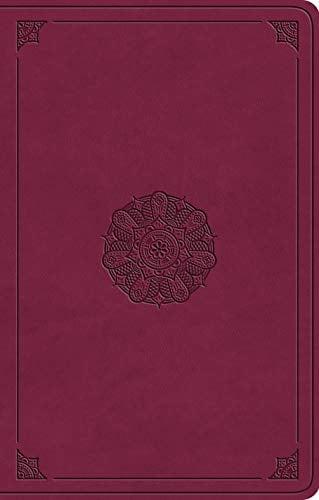 ESV Premium Gift Bible (TruTone Raspberry, Emblem Design)