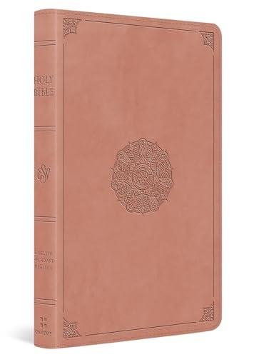 ESV, Thinline Bible (TruTone, Pink, Emblem Design)
