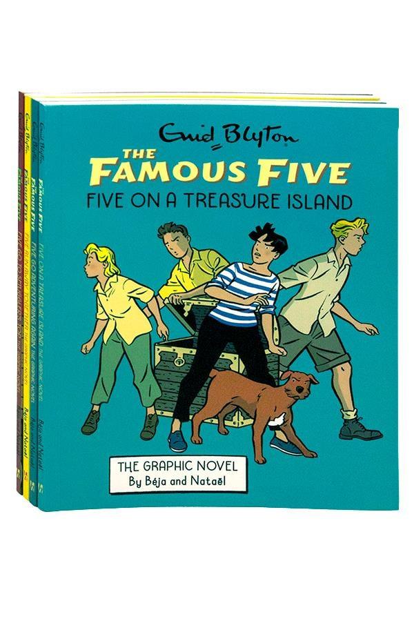 The Famous Five Graphic Novels, 4 Volume Set