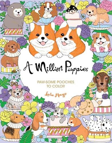 A Million Puppies: Paw-Some Pooches to Color (A Million Creatures to Color)