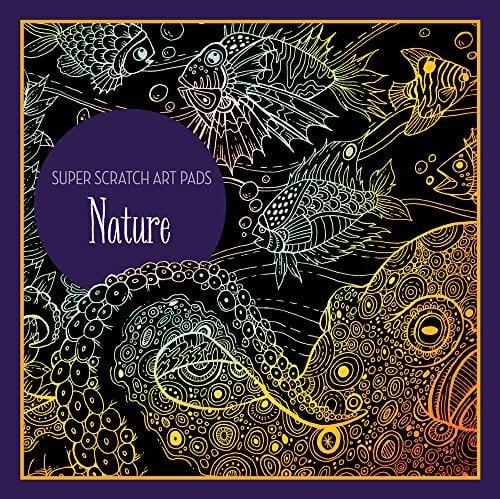 Nature: Super Scratch Art Pads