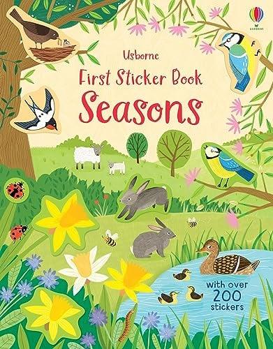 Seasons (Usborne First Sticker Book)