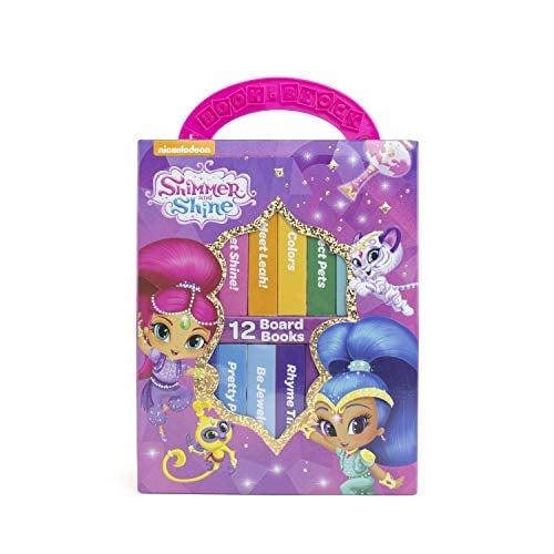 Shimmer and Shine Book Block (12 Board Books With Carry Handle)