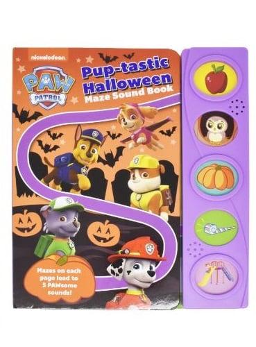 Puptastic Halloween Maze Sound Book (Paw Patrol)