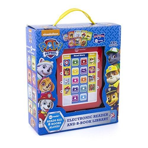Paw Patrol 8-Book Library and Electronic Reader