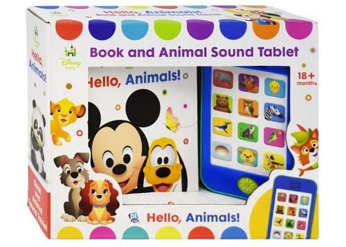 Hello, Animals: Book and Animal Sound Tablet (Disney Baby)