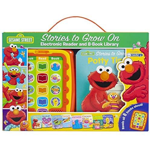 Sesame Street: Stories to Grow On: Electronic Library and 8-Book Library (My Reader Jr)
