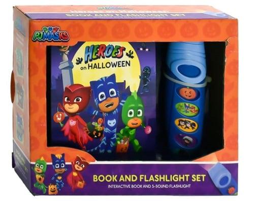 Heroes on Halloween Book and Flashlight Set (PJ Masks)