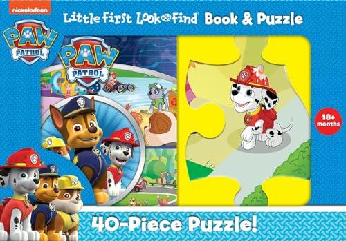 Paw Patrol Little First Look and Find Book & Puzzle