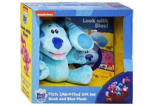 First Look and Find Gift Set: Book and Blue Plush
