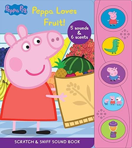 Peppa Loves Fruit! Scratch and Sniff Play-A-Sound Book (Peppa Pig)