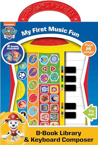 My First Music Fun 8-Book Library and Keyboard Composer Sound Book Set (Paw Patrol)