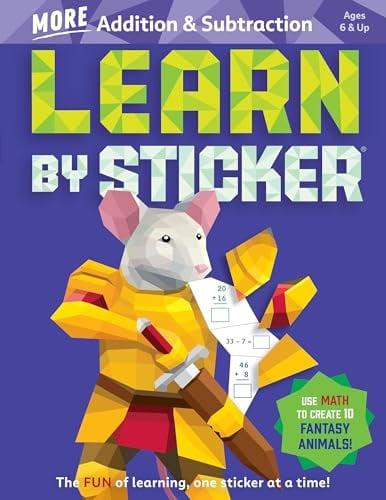 More Addition & Subtraction (Learn by Sticker)
