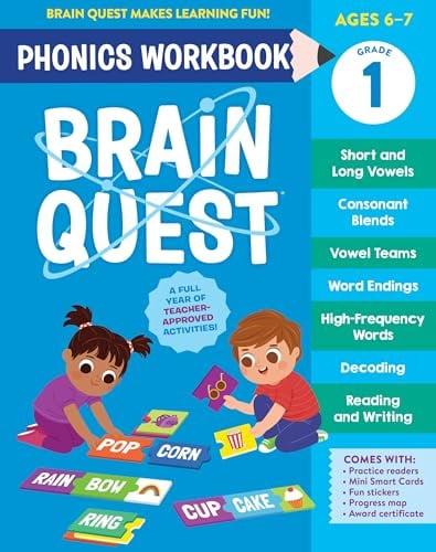 Phonics Workbook (Brain Quest, Grade 1)