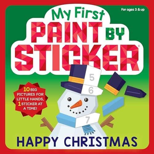 Happy Christmas (My First Paint by Sticker)