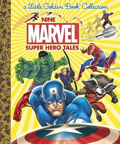 Nine Marvel Super Hero Tales (A Little Golden Book Collection)