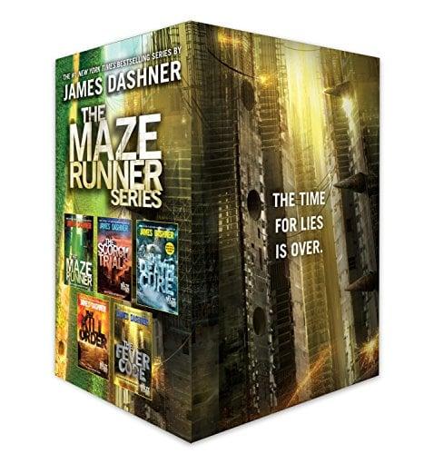 The Maze Runner Series Complete Collection Boxed Set (The Maze Runner/Scorch Trials/Death Cure/Kill Order/Fever Code)