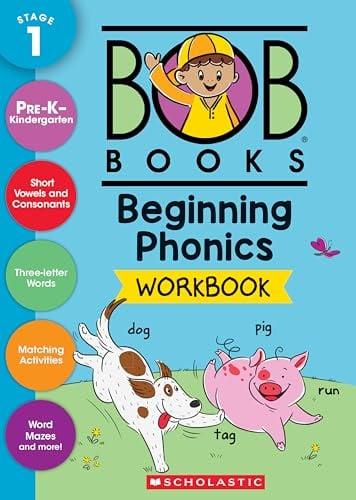 Beginning Phonics Workbook (Bob Books, Stage 1)
