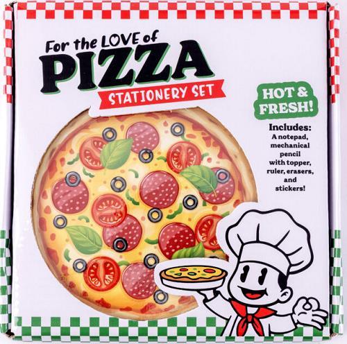 For the Love of Pizza Stationery Set