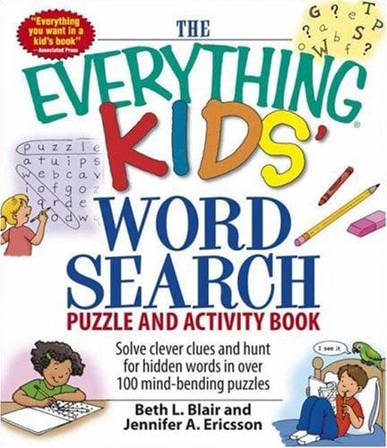 Word Search Puzzle And Activity Book (Everything Kids')